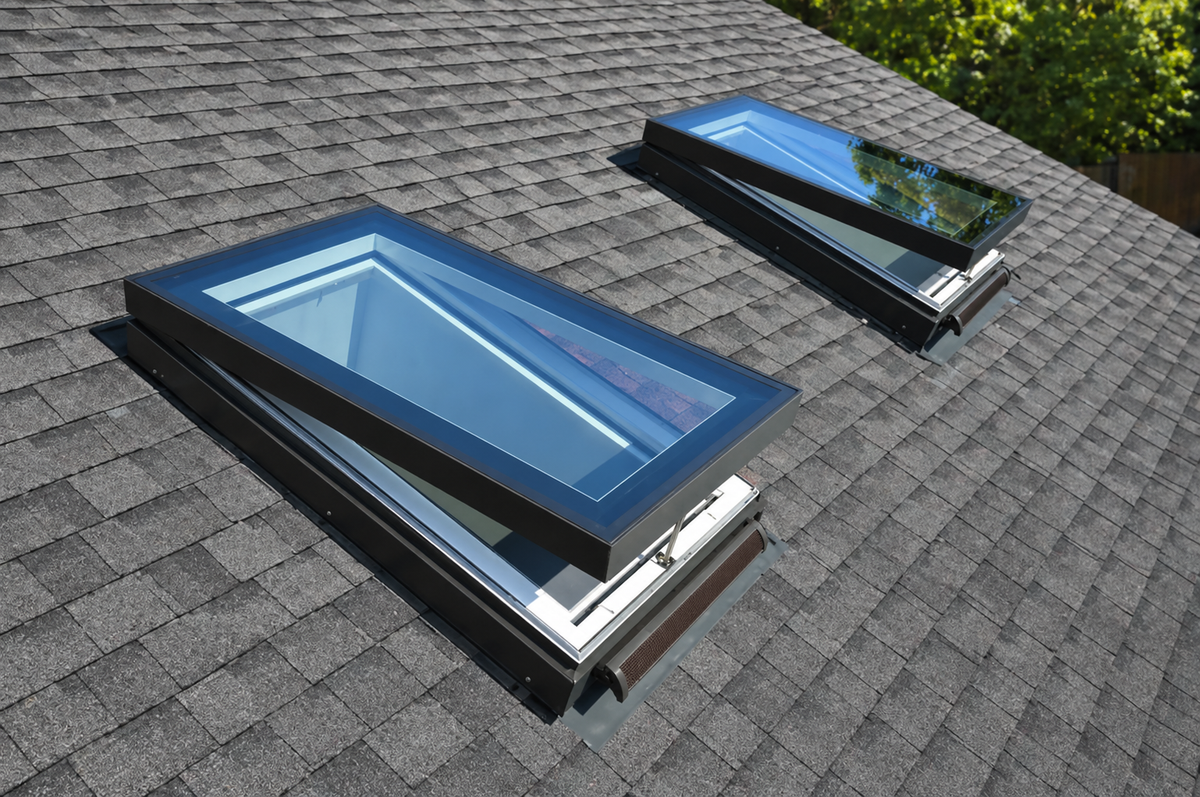 FAKRO FVC-S G33 Curb Mounted Solar Venting Skylight – DF Studio NYC