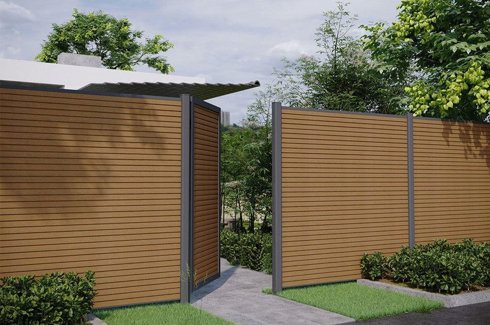 New Tech Wood Fencing – DF Studio NYC