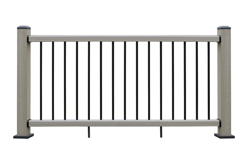 New Tech Wood Composite Deck Railing DF Studio NYC