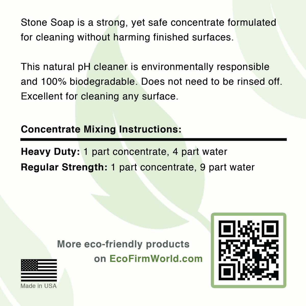 Stone Soap, Heavy Duty Surface Cleaner