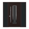 NOVA INOX Series Brown Exterior Doors