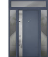 Deux 0729 Exterior Aluminum Door GRAY GRAPHITE