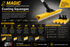 Coating Squeegee Spreading & Coating Application Tool