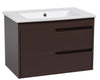 Modern Wall-Mount Bathroom Vanity with Washbasin