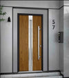 Deux 1744 Exterior Aluminum Door