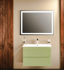 Modern Wall-Mount Bathroom Vanity with Washbasin