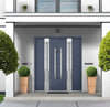 Deux 1717 Exterior Aluminum Double Door