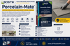 Bostik Porcelain-Mate Polymer-Modified Portland Cement Thin Set Mortar