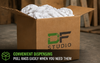 Box of Rags - Reclaimed White Knit (10 lbs per Case)