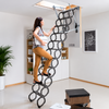 LST METAL SCISSOR ATTIC LADDER - INSULATED