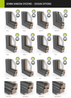 Wooden and aluminum Windows systems