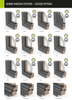 Wooden and aluminum Windows systems