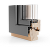 Wooden and aluminum Windows systems