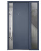 Deux 0729 Exterior Aluminum Door GRAY GRAPHITE