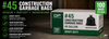 Black Construction Garbage Bags 40 GAL
