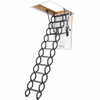 LST METAL SCISSOR ATTIC LADDER - INSULATED
