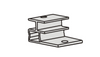 New Tech Wood Siding Accessories ,clips,rubber plugs ,starting strip