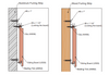 New Tech Wood Siding Accessories ,clips,rubber plugs ,starting strip