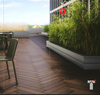 Herringbone Thermo-Ash Decking