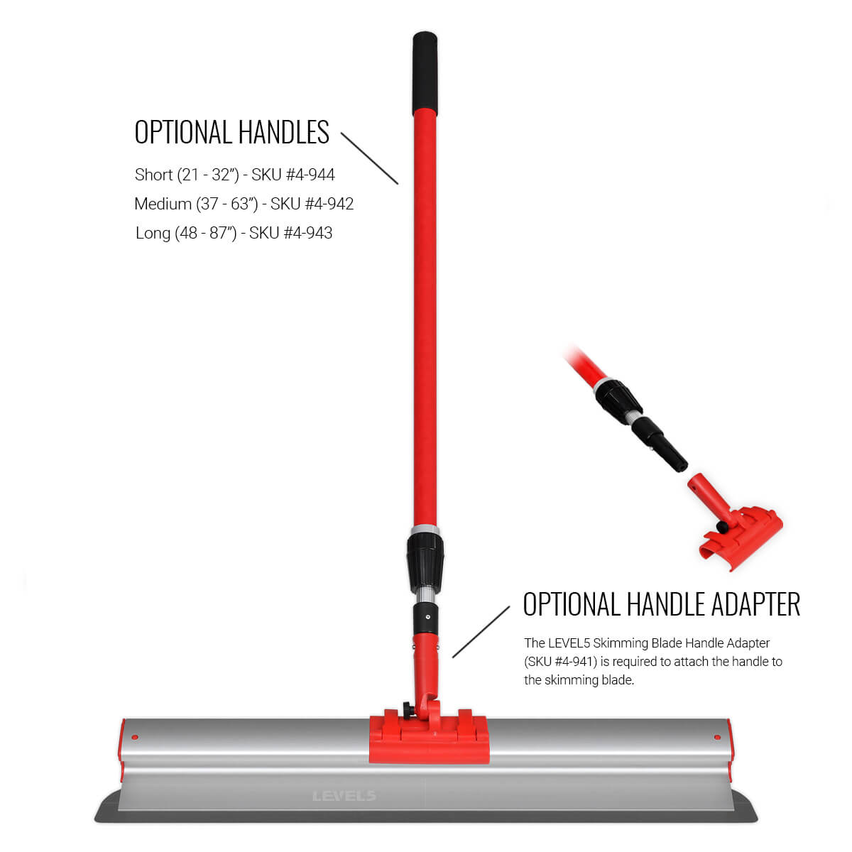Level 5 skimming blade set discount