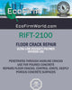 Rift-2100 Floor Crack Repair DIY Kit