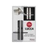Multi point lock trim set Brass 16″x2″ Lucca Black