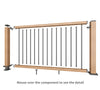 New Tech Wood Composite Deck Railing