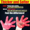 Work Gloves For General Purpose, Red and Large