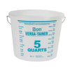 MIXING CONTAINER - CLEAR - 5 QUART